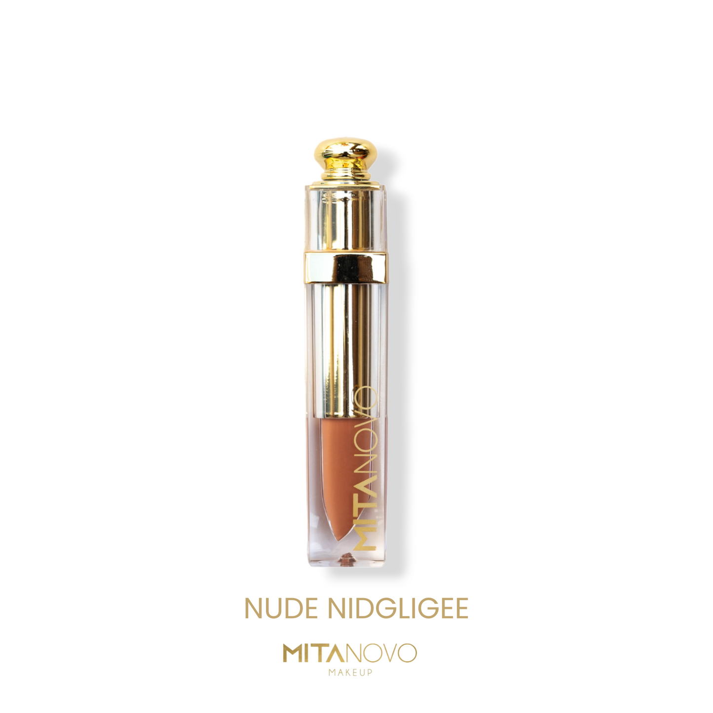 Luxury Lip Gloss Nude Nidgligee